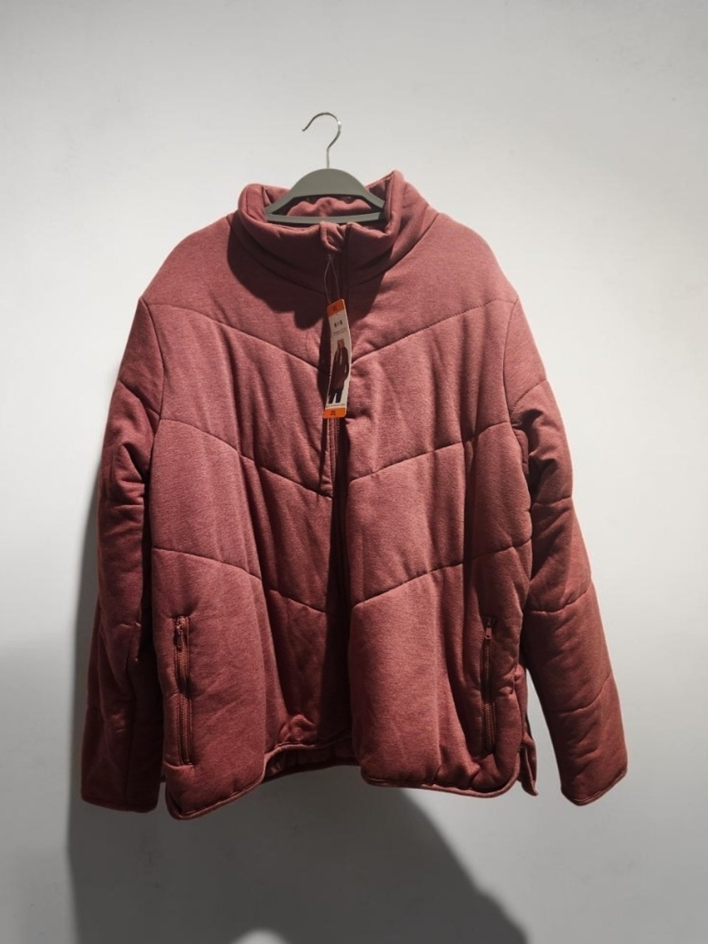 Three Dots Quilted Puffer Jacket